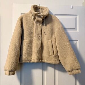 ZARA - Faux Sherpa Teddy Bear Jacket